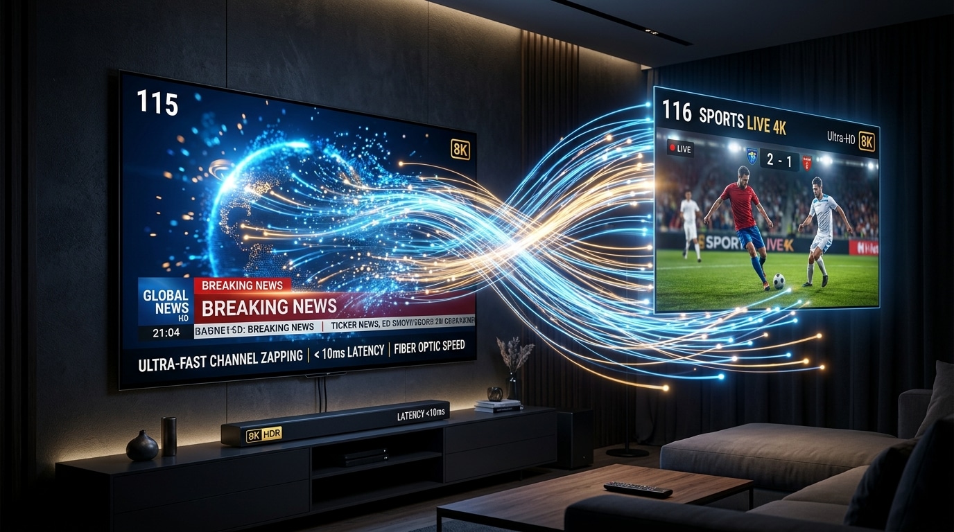 IPTV Channel Switching Slow? Why Channels Take Too Long to Load and How to Fix It